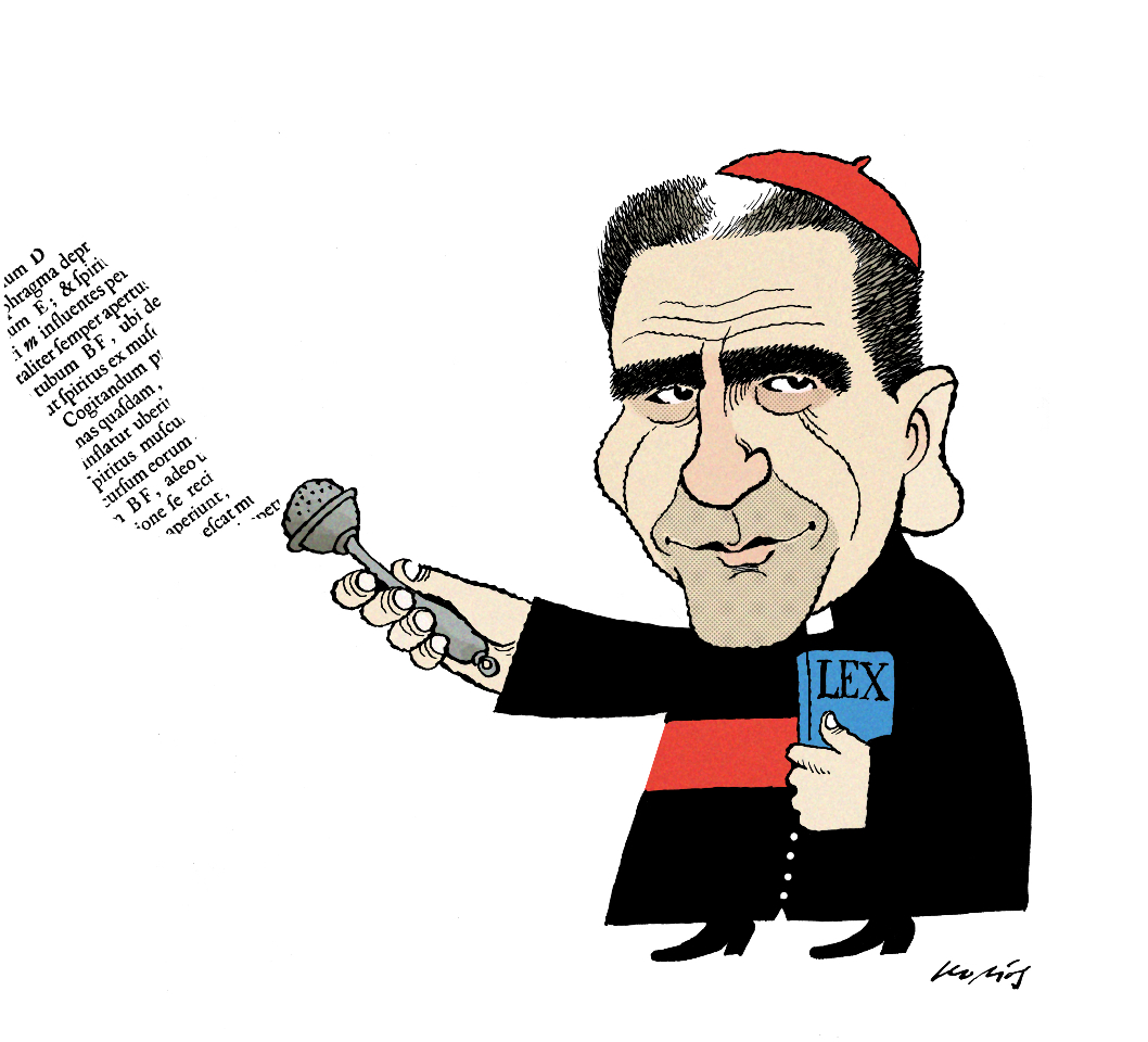Caricatura de Carlos Peña.
